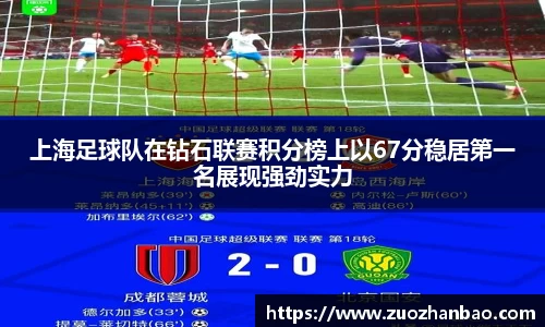上海足球队在钻石联赛积分榜上以67分稳居第一名展现强劲实力